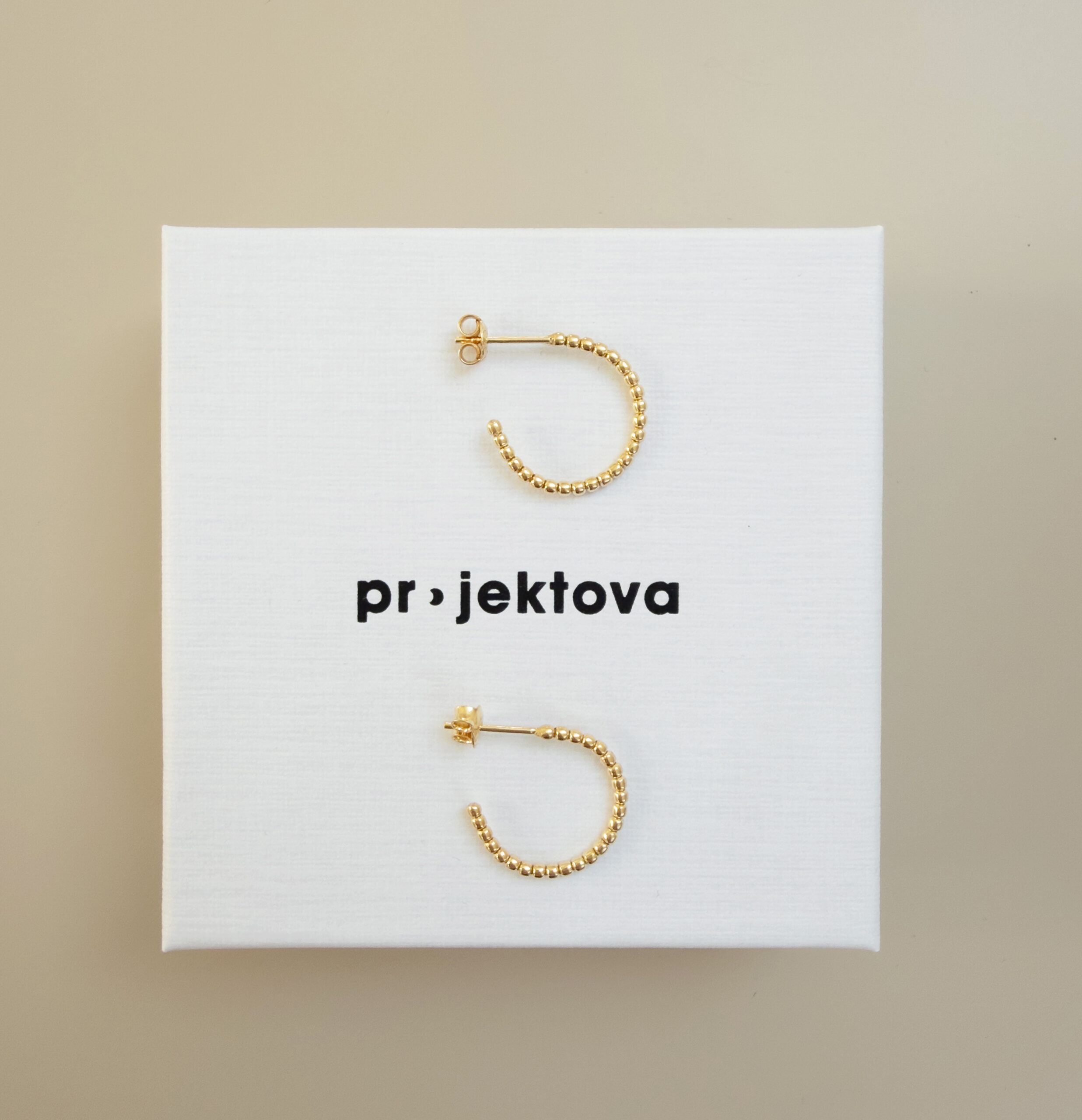 KOLCZYKI BE.2 złocone