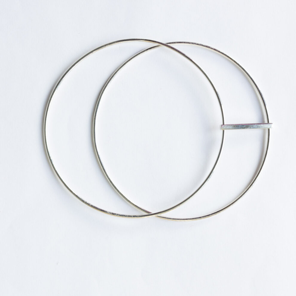 BRANSOLETKA D.1 srebrna