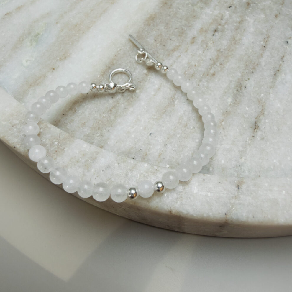 BRANSOLETKA Z JADEITU N.2