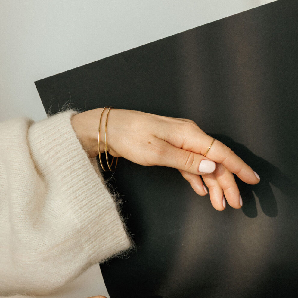 BRANSOLETKA R.2 złocona