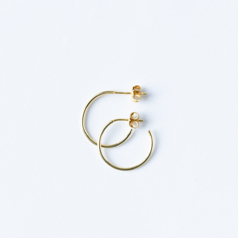 KOLCZYKI R.2 złocone