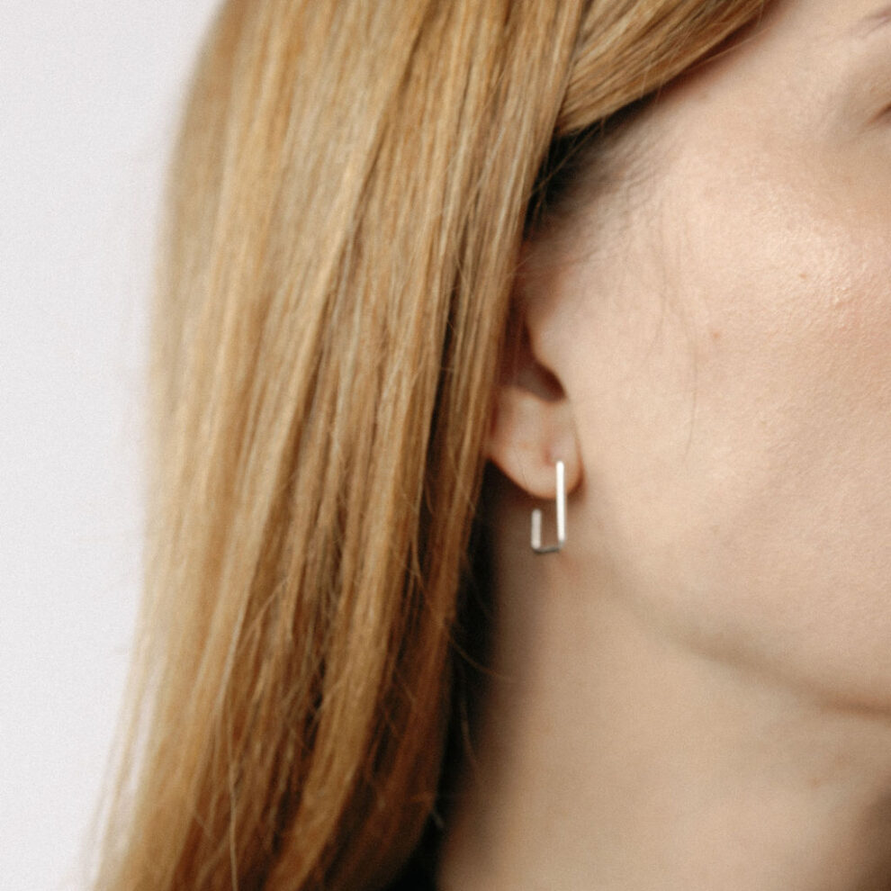 KOLCZYKI S.1 srebrne