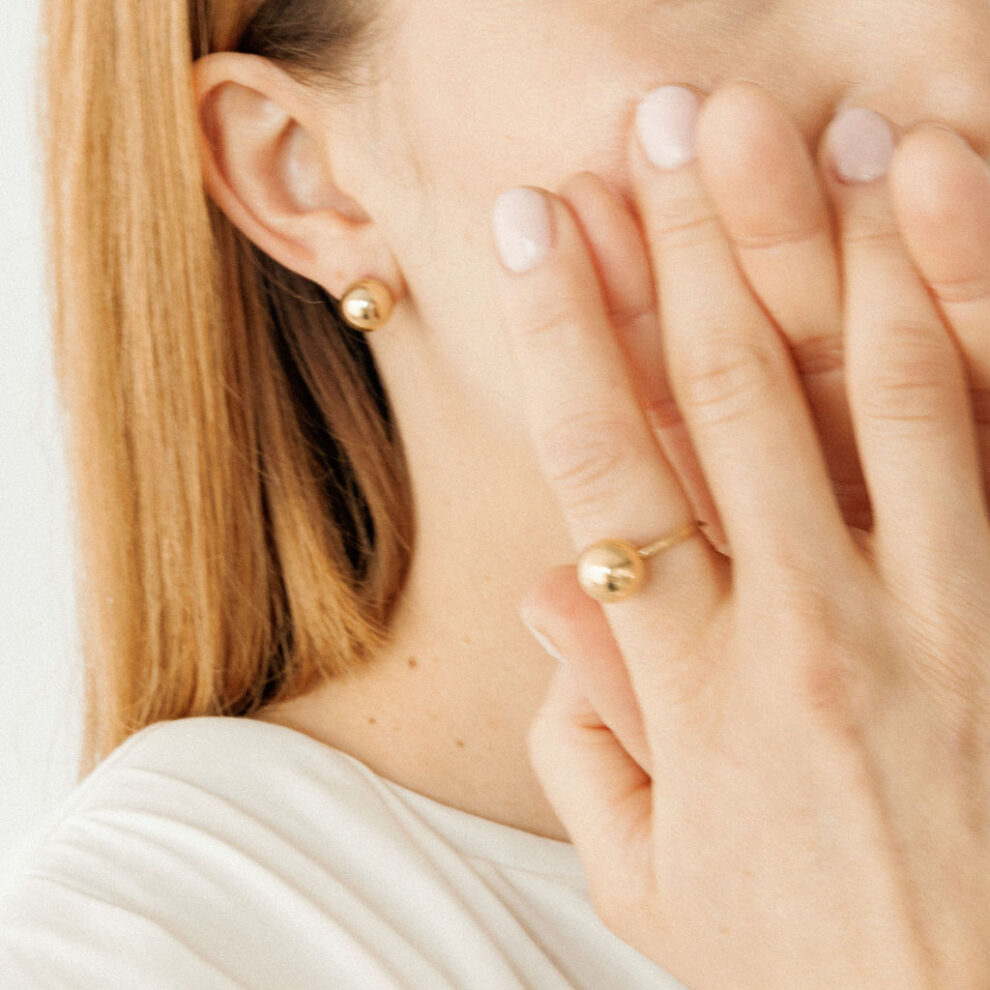 KOLCZYKI SP.2 złocone